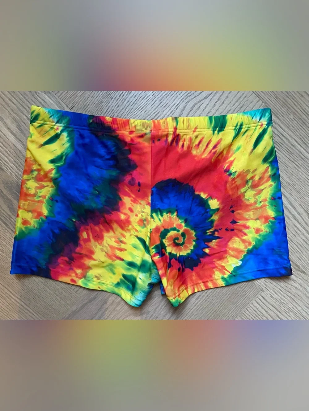 Moschino Tie-Dye Logo Swim Shorts - Multi